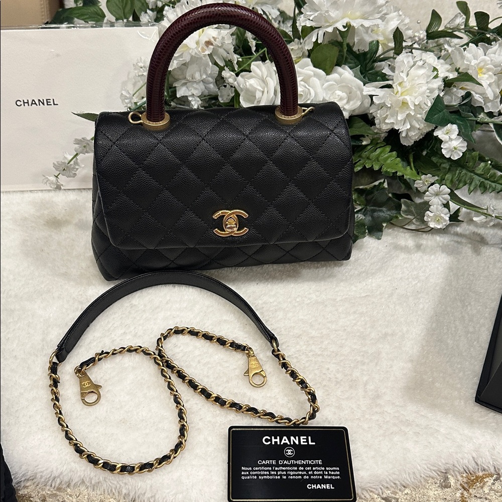 Chanel mini coco handle